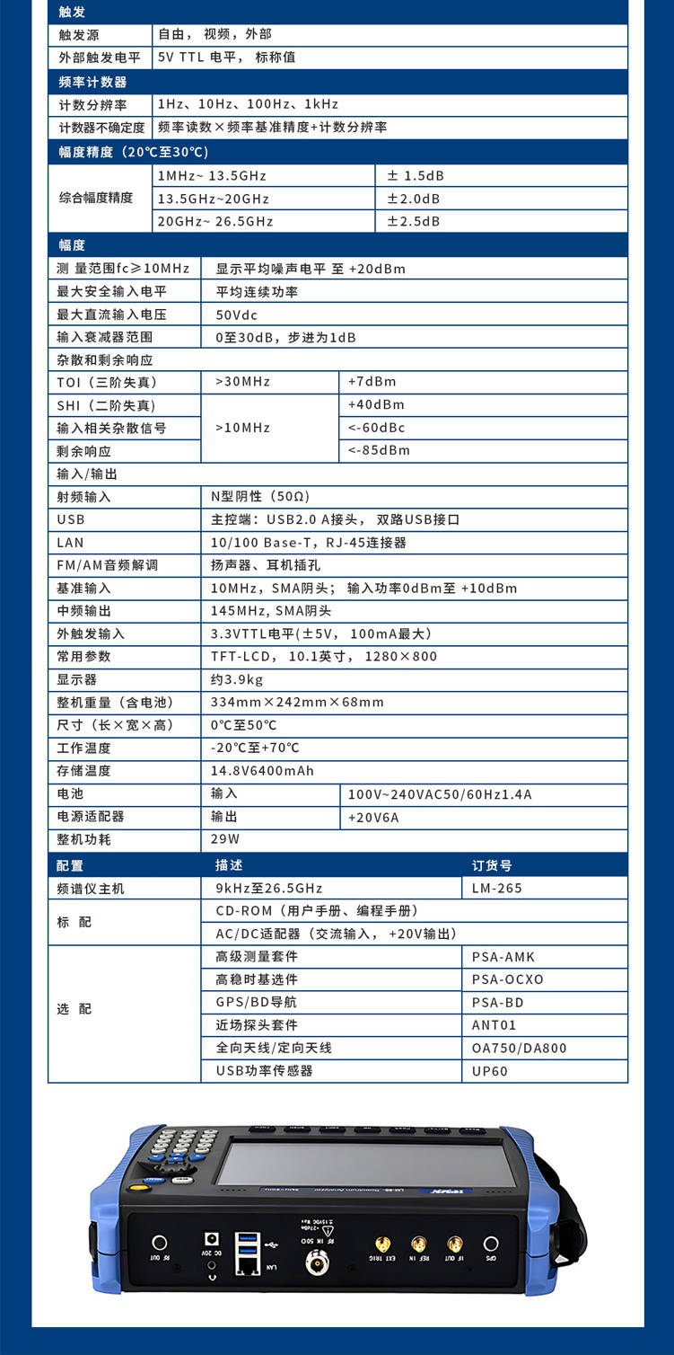 Hga030app_ifmn手持式频谱仪LN-030A